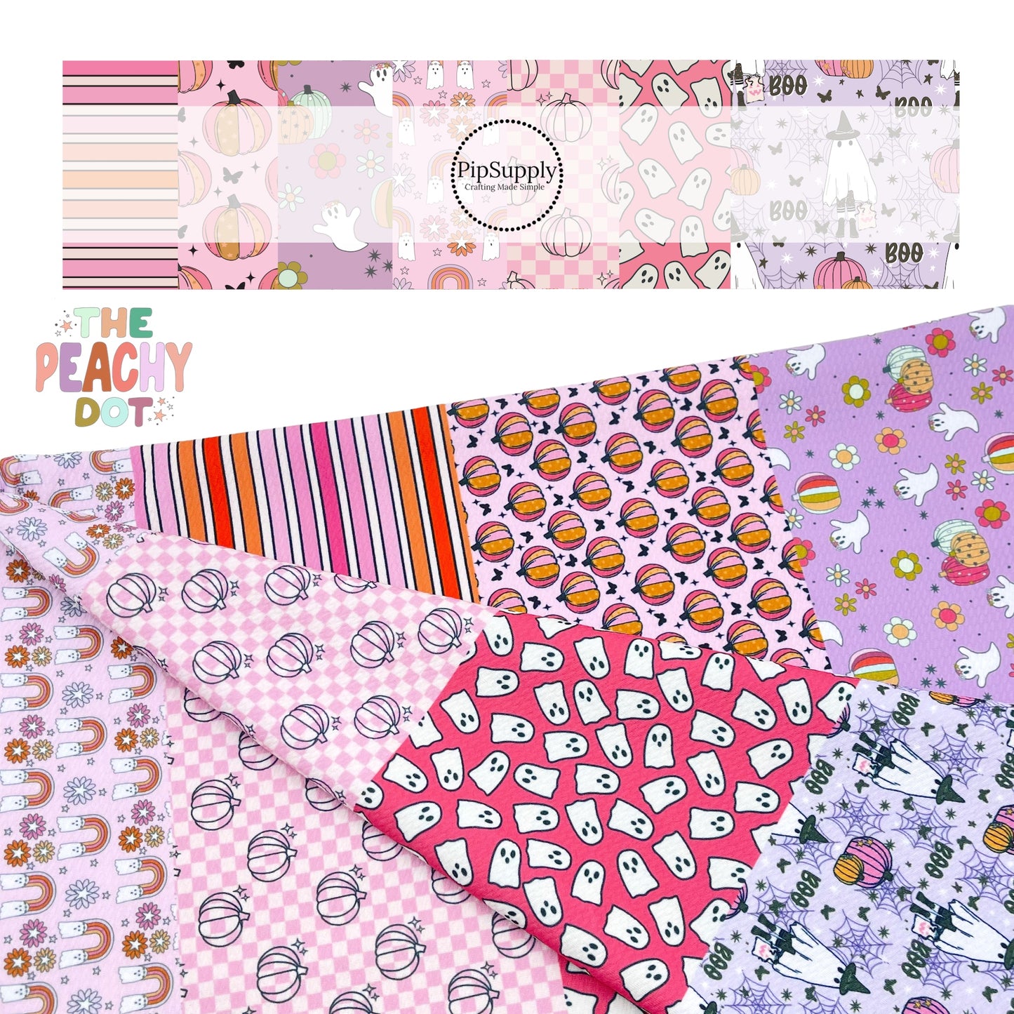 Vintage Trick or Treat #1 Strip Collection | The Peachy Dot | Liverpool Bullet Fabric