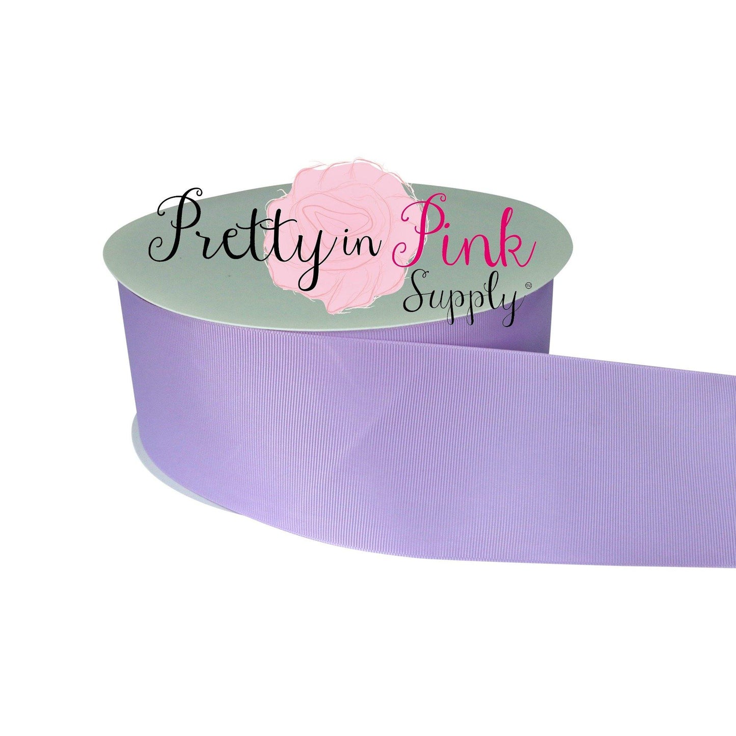 3" SOLID Lavender Grosgrain RIBBON - Pretty in Pink Supply