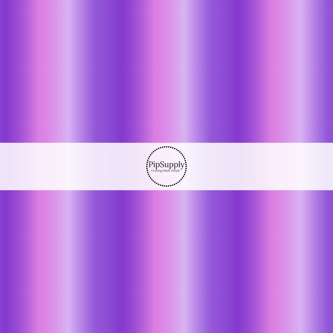 Soft color blend of lavender, light purple, violet, and pink bow strip pattern swatch.