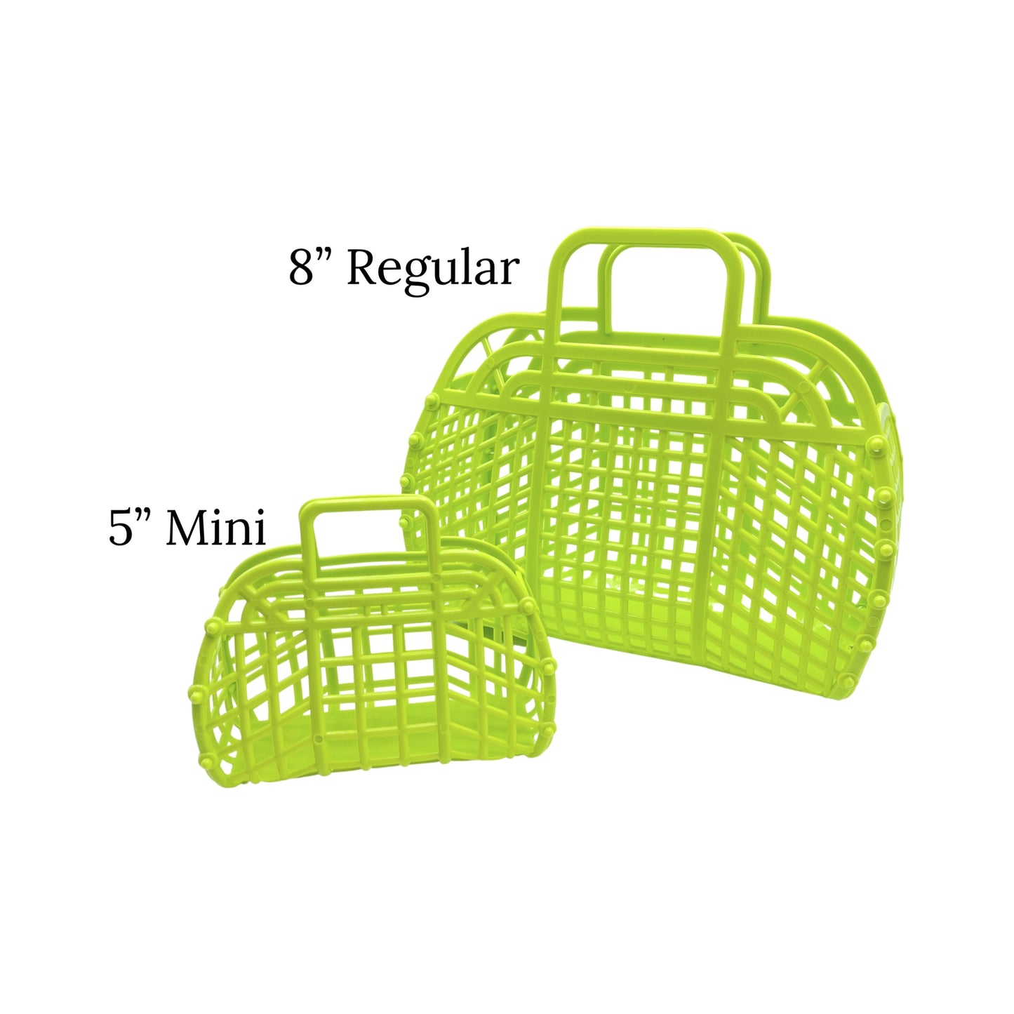 2 sizes of lime jelly bags