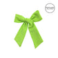 solid tied lime ruth swim bow strip