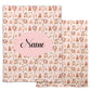 Personalized Custom Printed Blanket - Princess Silhouette - Custom Princess Blanket 