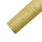 Rolled embossed lace gold metallic faux leather sheet.
