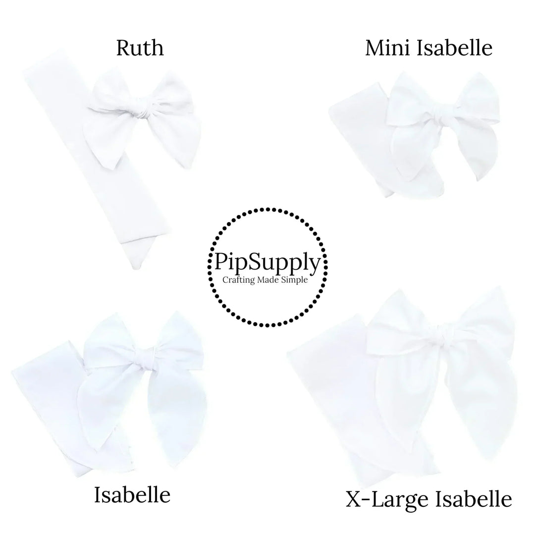 Hoppy Chick Blush Bow Strips