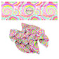 rainbow colorful wave bow strips
