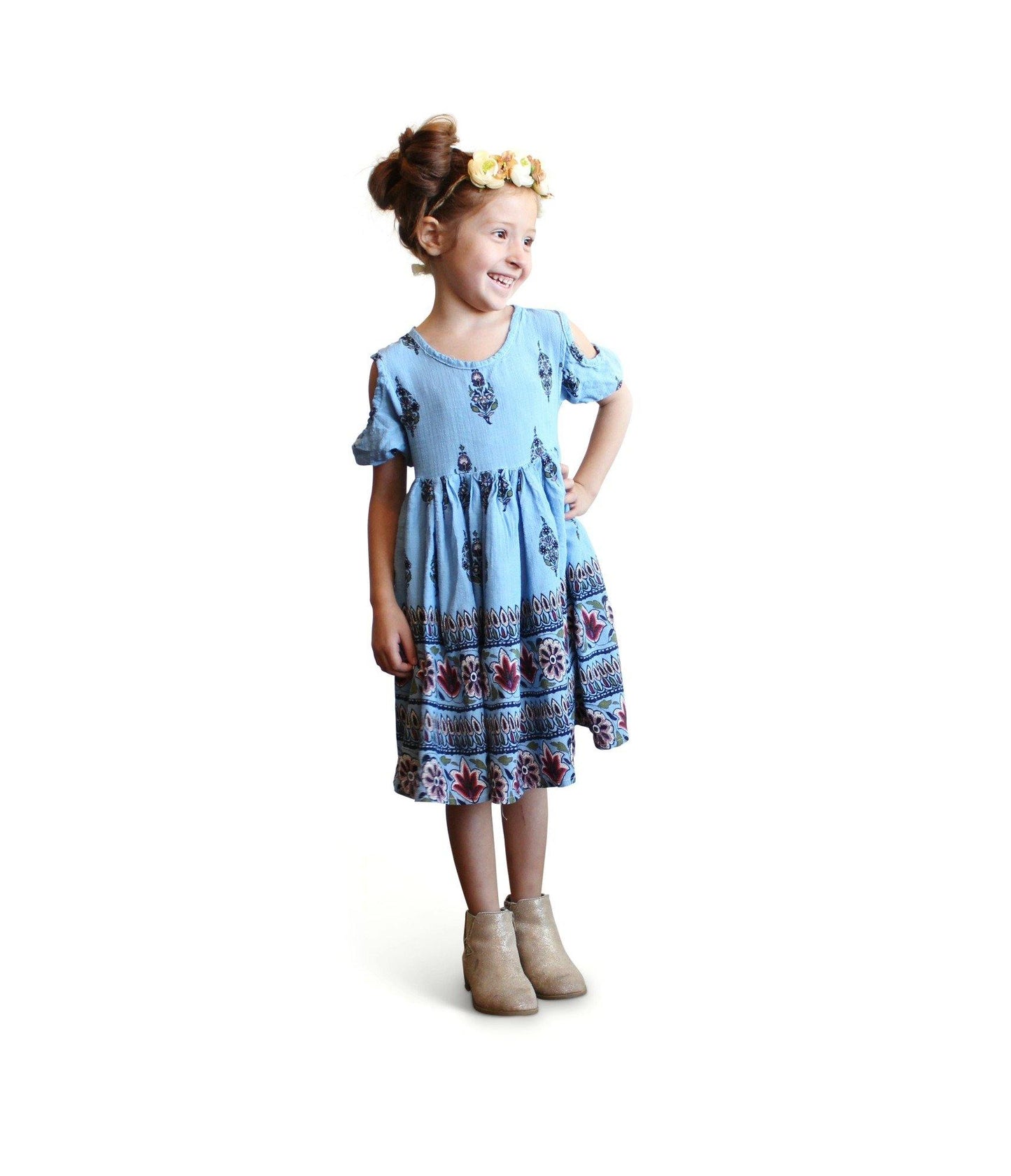 Blue Holland Dress - Pretty in Pink Supply
