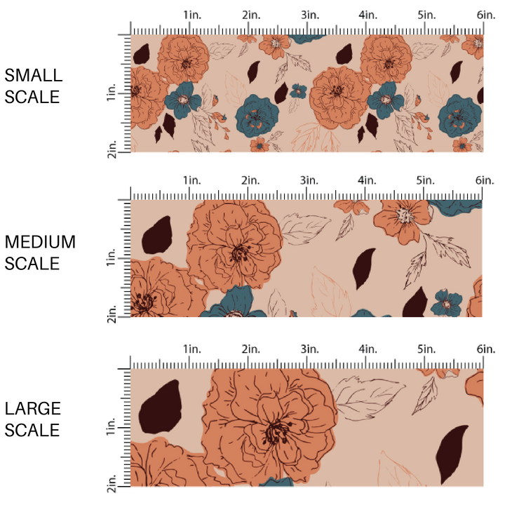 Valentine Fabric By The Yard | So Mushroom Floral | So Mushroom In My Heart