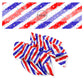 Sparkling stars and red white and blue stripes bow strips