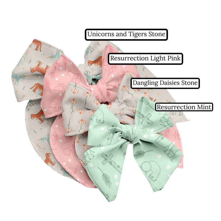 Resurrection Cream Bow Strips