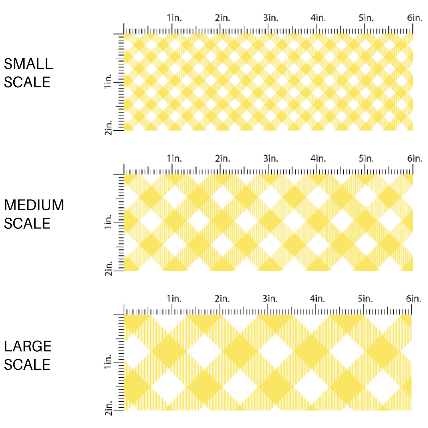 Yellow and white diagonal plaid fabric by the yard scaled image guide